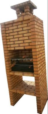 Barbecue en brique réfractaire